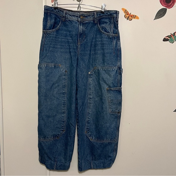 We the free Loren Carpenter Barrel Jeans 30” - Picture 2 of 12